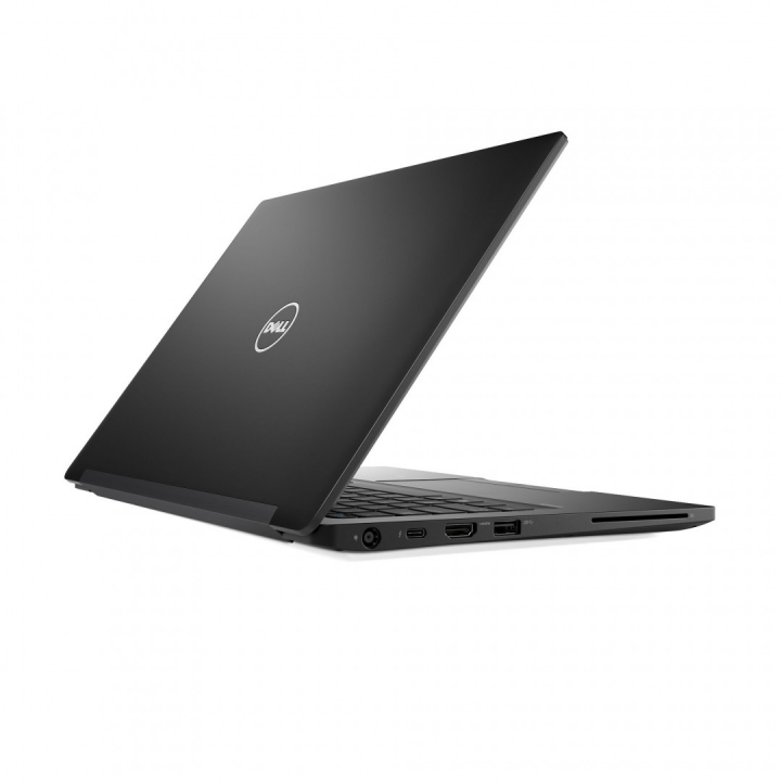 Laptop Dell Latitude 7290 czarny - widok tyłu lewej strony