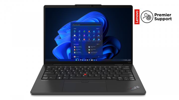 ThinkPad X13s G1 W11P premier support - widok frontu