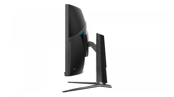 Monitor MSI MPG ARTYMIS 323CQR lewy bok