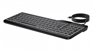 Klawiatura przewodowa HP 405 Backlit Wired Keyboard 7N7C1AA