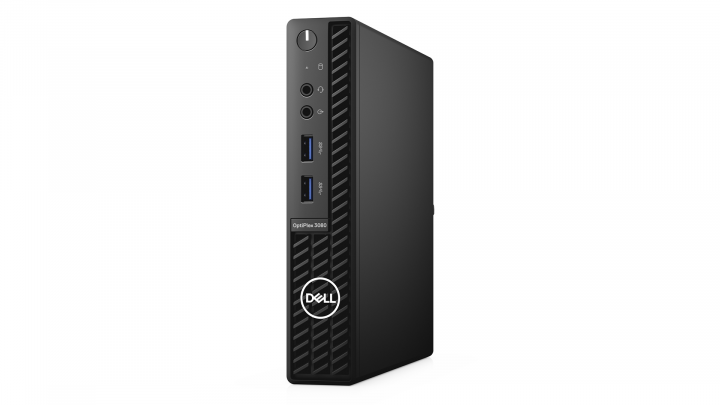 Dell OptiPlex 3080 MFF - widok frontu prawej strony