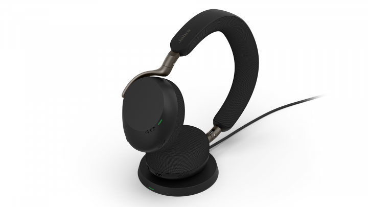 Słuchawki bezprzewodowe Jabra Evolve3 75 UC Wireless Charging Pad Black