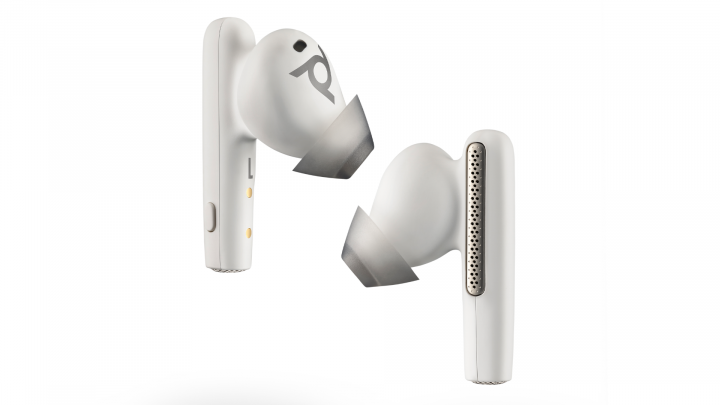 Słuchawki bezprzewodowe Poly Voyager Free 60+ USB-A MS Smart Charge Case White - 216755-01 2