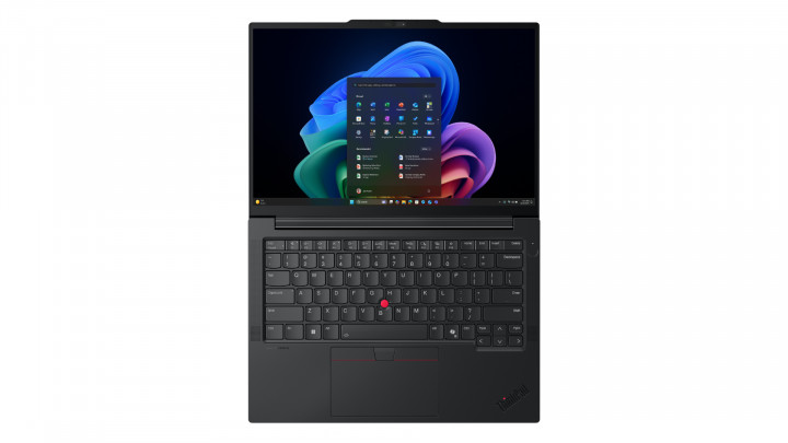 Laptop Lenovo ThinkPad E14 Gen 8 W11Pro copilot+PC czarny płaski przód
