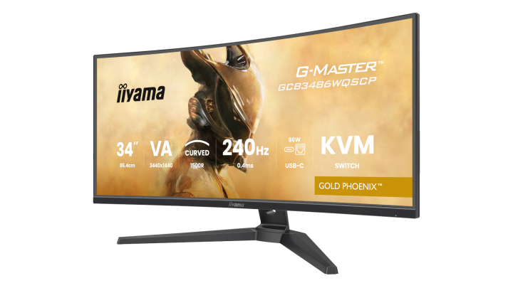 Monitor iiyama G-Master Curved GCB3486WQSCP-B1 3