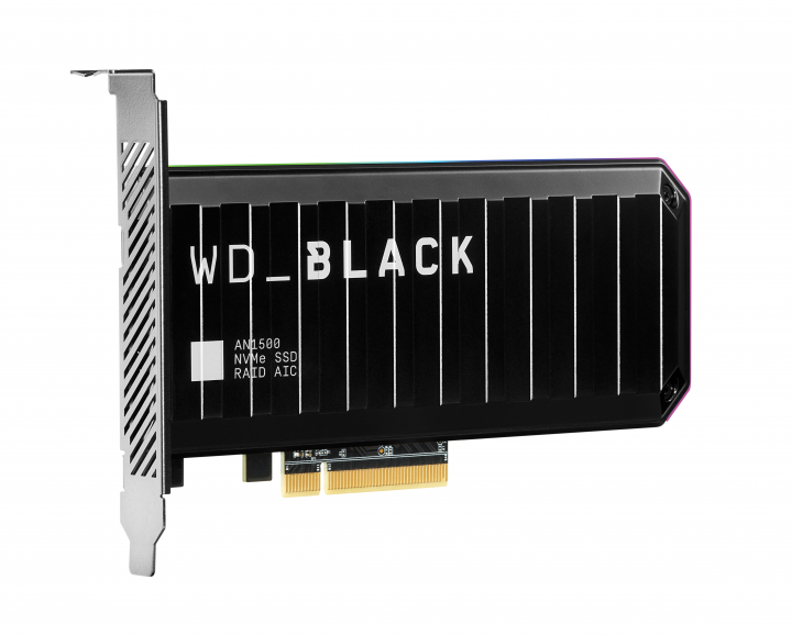 Dysk SSD WD Black AN1500 - widok frontu