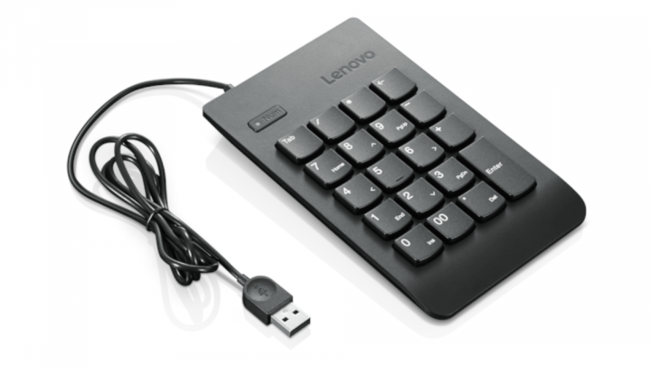 Klawiatura przewodowa numeryczna Lenovo ThinkPad USB Gen II 4Y40R38905 2