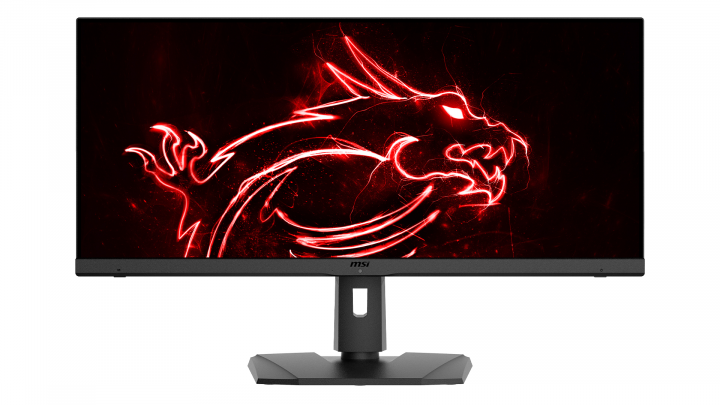 Monitor MSI Optix MPG341QR - widok frontu