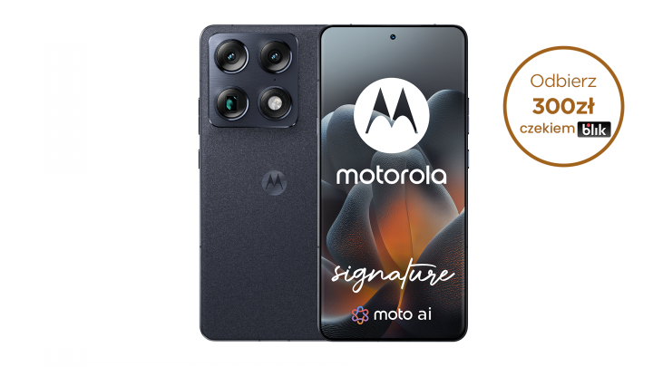 Smartfon Motorola Signature Grafitowy 300