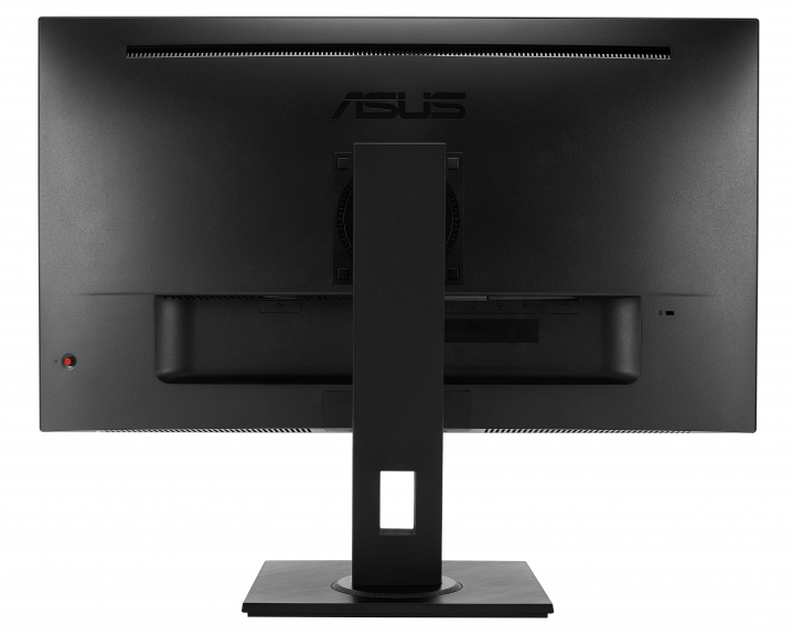Monitor Asus VP28UQGL czarny - widok z tyłu