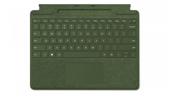 Etui z klawiaturą Microsoft Surface Pro Signature Type Cover 8XB-00119  zielone