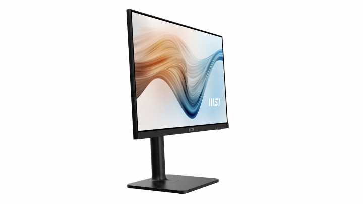 Monitor MSI Modern MD241P widok frontu lewej strony