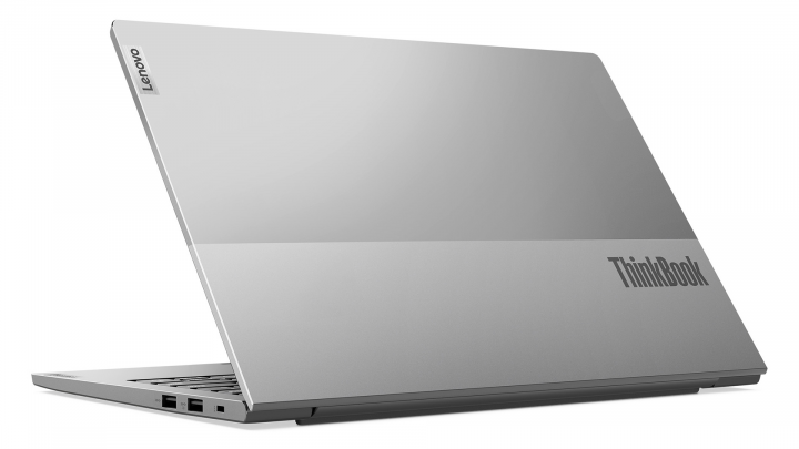 Laptop Lenovo ThinkBook 13s G2 szary - widok klapy prawej strony1