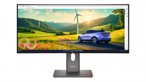 Monitor Lenovo ThinkVision P34WD-40 64ADGAT1EU 34" WQHD Hdmi, DP, Usb-C, RJ45, 120Hz, Kvm