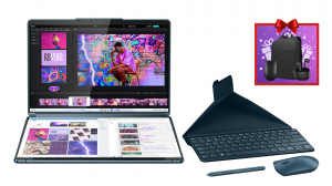 Laptop Lenovo Yoga Book 9 13IMU9 83FF0020PB Ultra 7 155U Touch 2x13,3" 2.8K OLED HDR 32GB 512SSD W11