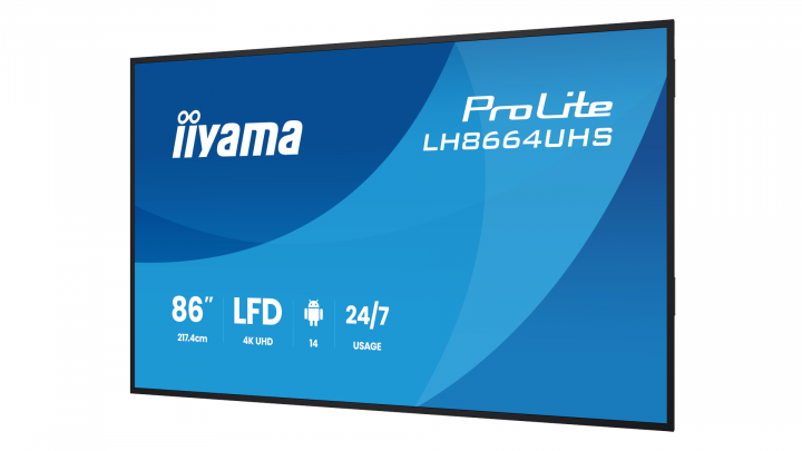 Monitor wielkoformatowy iiyama ProLite LH8664UHS-B3AG 4