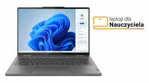 Laptop 2w1 dla Nauczyciela Lenovo Yoga 7 14AHP9 83DK002SPB R5 8640HS Touch 14" WUXGA OLED 16GB 512SSD W11