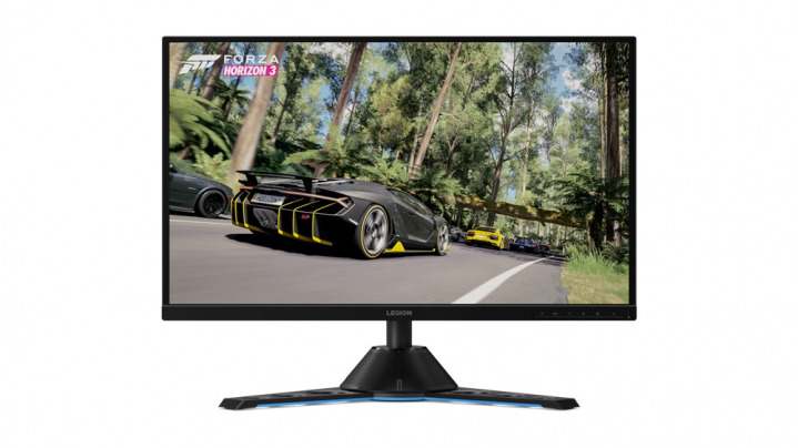Monitor Lenovo Legion Y27gq-20 czarny - widok frontu
