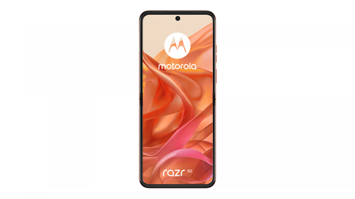 Smartfon Motorola razr 50 pomarańczowy 4