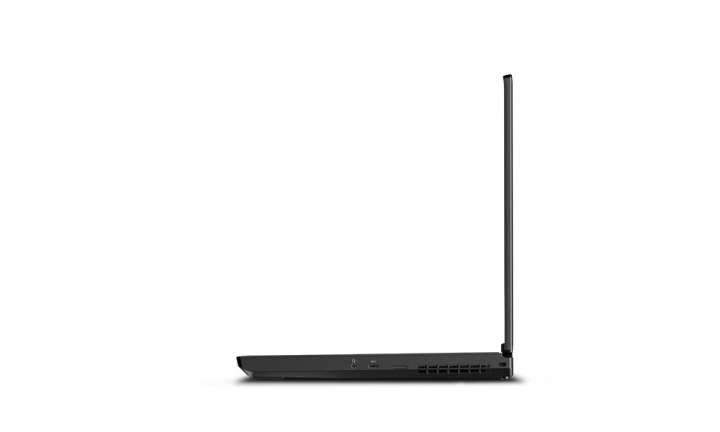 Mobilna stacja robocza Lenovo ThinkPad P53 czarny - widok prawej strony
