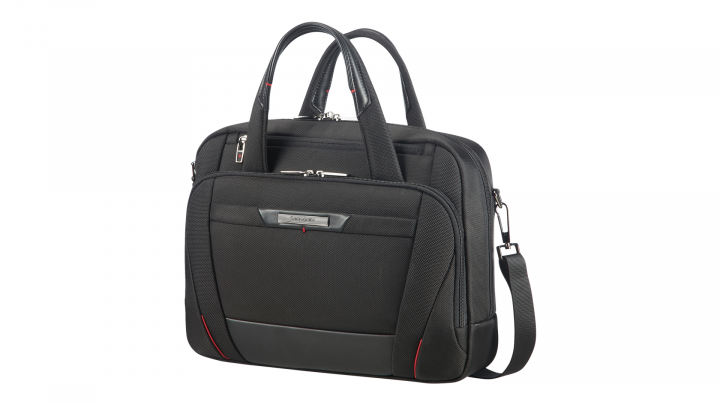 Torba do laptopa Samsonite Pro-Dlx 5 141 CG7-09-004 czarna - front prawy