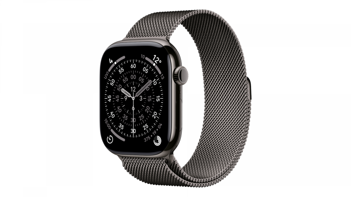 Smartwatch Apple Watch Series 11 GPS + Cellular koperta 46 mm z tytanu w kolorze łupku, bransoleta mediolańska w kolorze łupku 2