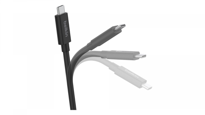 Kabel Belkin USB-C 240W + 20Gbps giętkość