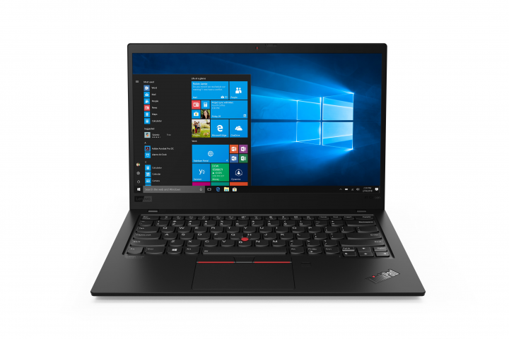 Laptop Lenovo ThinkPad X1 Carbon (7 gen) czarny - widok frontu