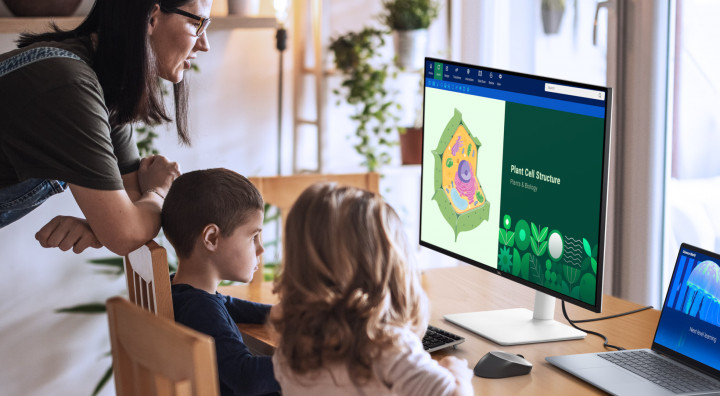 Monitor Dell 32 Plus S3225QS 210-BQWP lifestyle