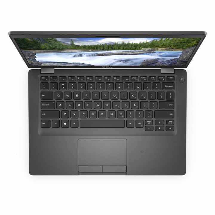 Laptop Dell Latitude 5401 czarny - widok z góry