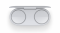 Słuchawki z mikrofonem Microsoft Surface Earbuds 3BW-00010 lodowa biel - widok z góry