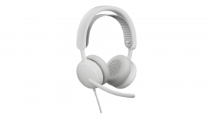 Słuchawki przewodowe Logitech Zone Wired 2 MS Teams białe - 981-001617