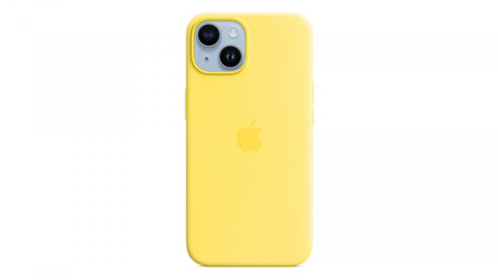 Etui Apple iPhone 14 Silicone Case z MagSafe Canary Yellow MQU73ZM/A 3