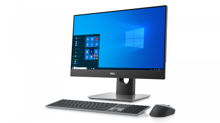 Komputer AiO Dell Optiplex 7490 Touch W10Pro - przód lewa strona