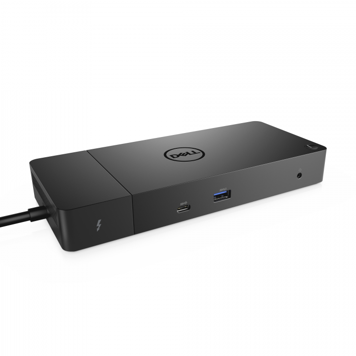 Replikator portów Dell Thunderbolt WD19TB - widok frontu lewej strony