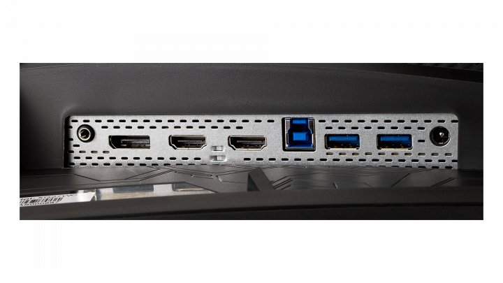 Monitor Asus XG27WQ czarny - widok portów