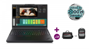 Mobilna stacja robocza Lenovo ThinkPad P16 Gen 3 21RQ000QPB Ultra 9 275HX Touch 16" 3.2K 96GB 2000SSD RTX PRO 5000 W11Pro