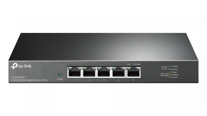 Switch TP-Link TL-SG105-M2 - widok frontu