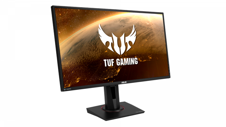Monitor Asus TUF Gaming VG27AQZ - widok frontu prawej strony