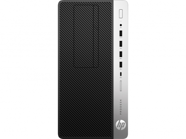 Komputer HP ProDesk 600 G5 Tower - widok frontu