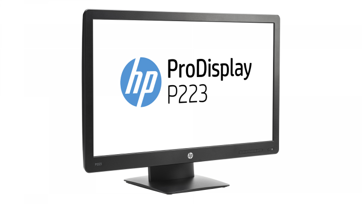 Monitor HP ProDisplay P223 X7R61AA - widok frontu lewej strony