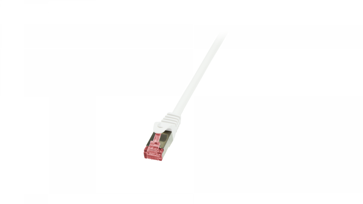Patchcord LogiLink CAT 6 S/FTP biały