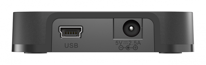 Hub USB D-Link - DUB-H4 - widok tyłu