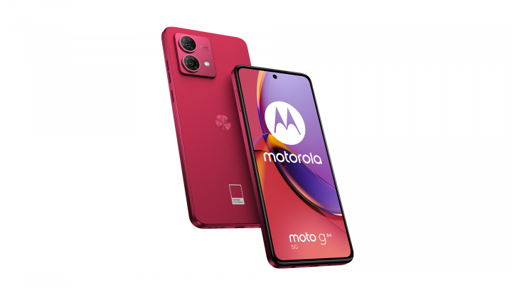 Motorola moto g84 5G And13 Viva Magenta 1