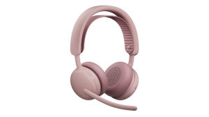 Słuchawki bezprzewodowe Logitech Zone Wireless 2 ES for Business MS Teams różowe - 981-001521