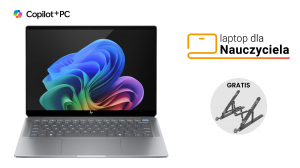 Laptop dla Nauczyciela HP OmniBook Ultra 14-fd0002nn B4MB1EA Ryzen AI 9 365 14" Touch 2,2K 32GB 1000SSD W11