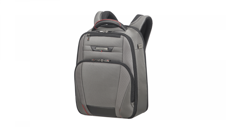 Plecak do laptopa Samsonite Pro-Dlx 5 141 CG7-08-007 szary - przód front lewy