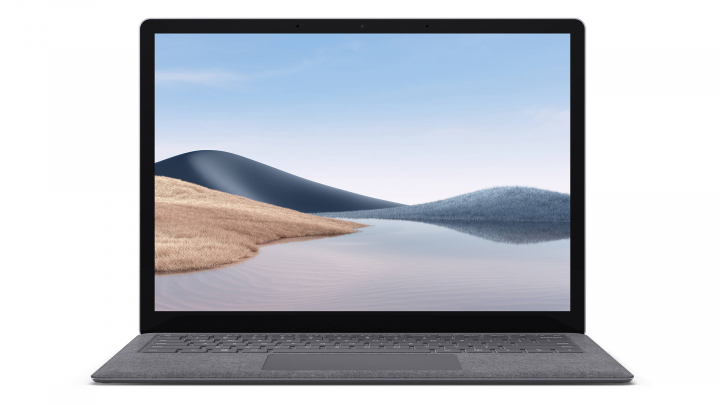 Microsoft Surface Laptop 4 13,5 platynowy - widok frontu 