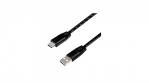 Kabel LogiLink USB 2.0 A - C z metryczką 1m CU0157
