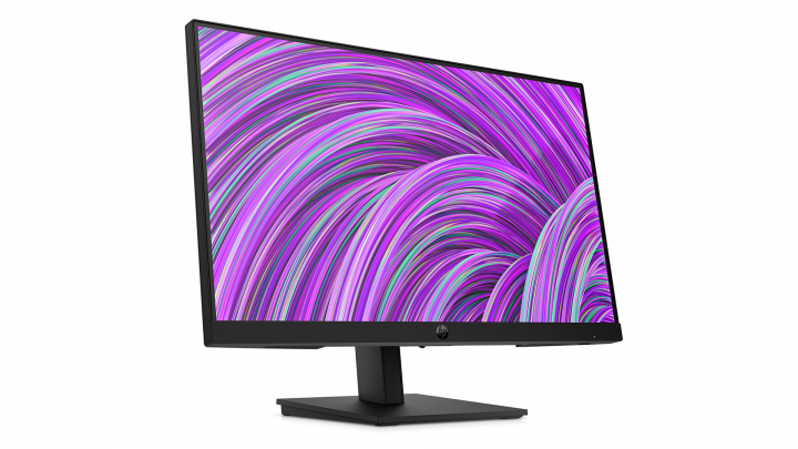 Monitor HP P22h G5 FHD 64W30AA - widok frontu lewej strony